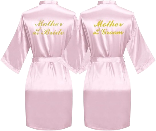 2 Pieces Women Robe for Mother of The Bride/Groom